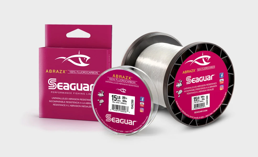Seaguar AbrazX Flourocarbon Line 3 Seaguar AbrazX Flourocarbon Line