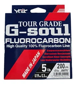 YGK Flourocarbon Line G-Soul Tour Grade Fluorocrabon