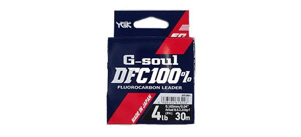 YGK G-Soul DFC Fluorocarbon Leader Flourocarbon Line 3 YGK G-Soul DFC Fluorocarbon Leader Flourocarbon Line