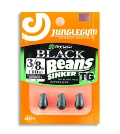 Ryugi Free Rig Weights Black Beans TG Sinker