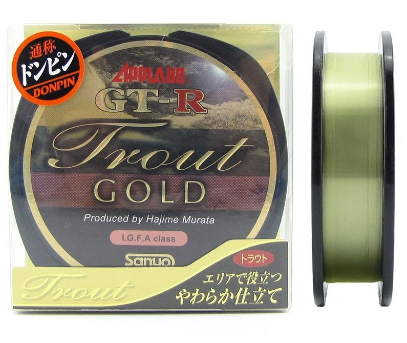 Sanyo Applaud GT-R Trout Gold Mono-CoPoly Line 3 Sanyo Applaud GT-R Trout Gold Mono-CoPoly Line