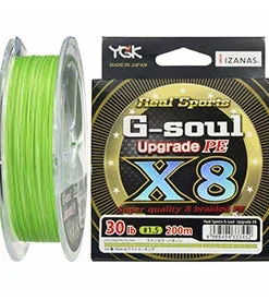 YGK Braided Line G-Soul Upgrade X8 Braid