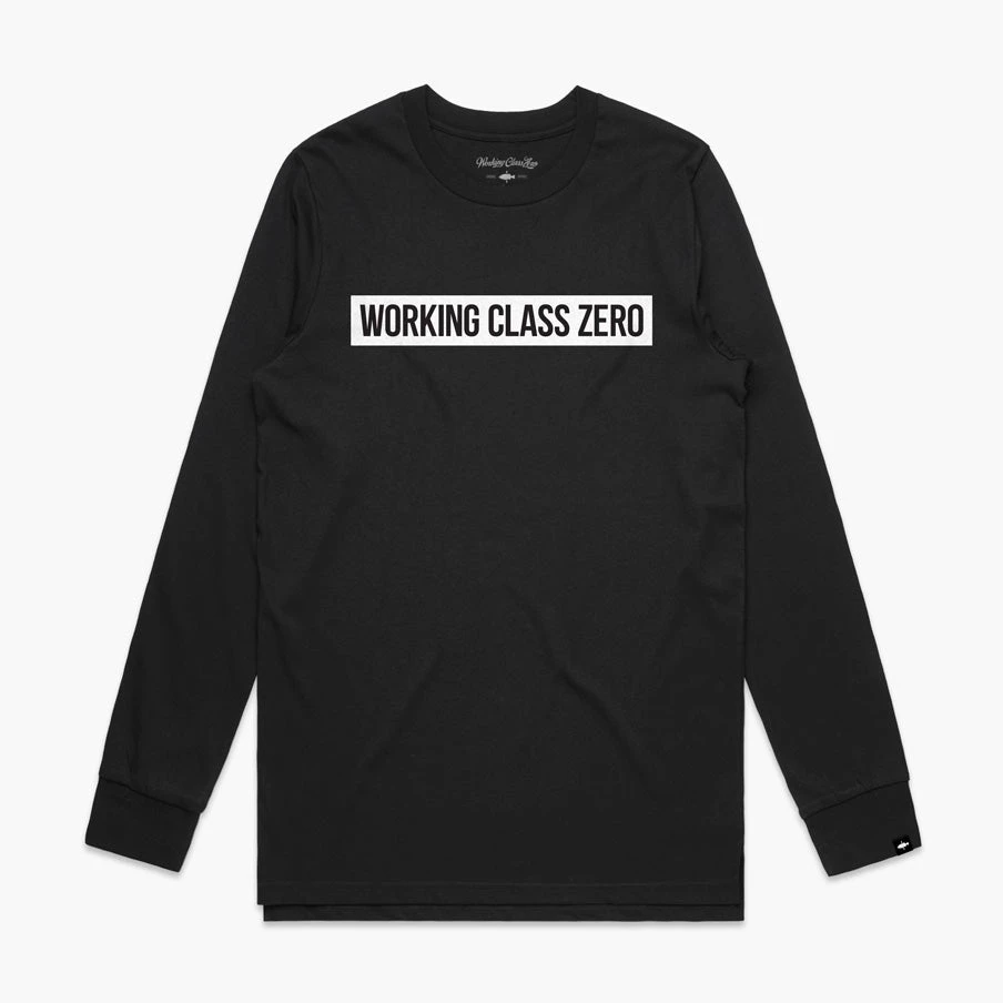 Working Class Zero Standard Logo Long Sleeve Tee Shirt 3 Working Class Zero Standard Logo Long Sleeve Tee Shirt