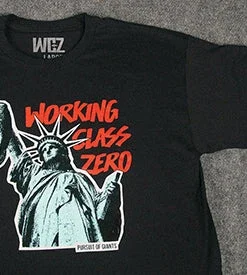 Working Class Zero Short Sleeve Shirts Liberty Bass Tee