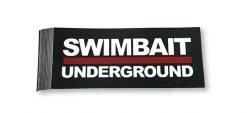 Swimbait Underground Logo Lockup Stickers