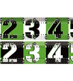 Ryugi Deck Measure Sticker Stickers