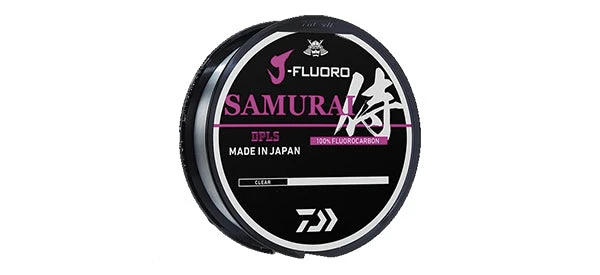 Daiwa Flourocarbon Line J-Fluoro Samurai Fluorocarbon 4 Daiwa Flourocarbon Line J-Fluoro Samurai Fluorocarbon