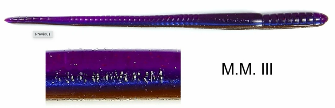 Roboworm Dropshot Baits 7 Inch Straight Tail Worm 10 Roboworm Dropshot Baits 7 Inch Straight Tail Worm