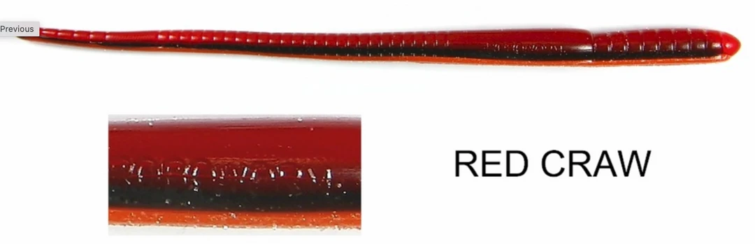 Roboworm Dropshot Baits 7 Inch Straight Tail Worm 20 Roboworm Dropshot Baits 7 Inch Straight Tail Worm