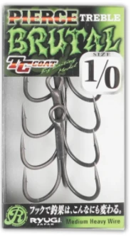 Ryugi Pierce Treble Brutal Treble Hooks