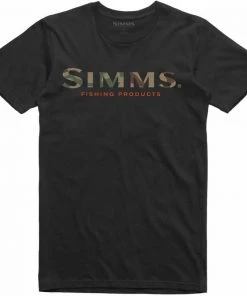 Simms Logo T-Shirt Short Sleeve Shirts