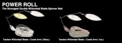 Nories Crystal S Power Roll Spinnerbaits
