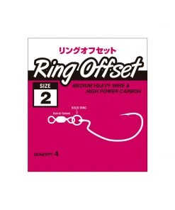 Nogales Worm Hooks HM Ring Offset Hook